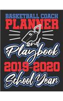 Basketball Coach Planner And Playbook 2019-2020 School Year