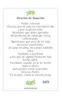 Oración de Sanación Cuaderno De Notas