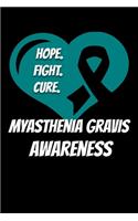 Hope Fight Cure Myasthenia Gravis Awareness