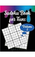 Sudoku Book For Teens Volume 5