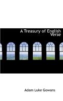 A Treasury of English Verse
