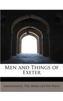 Men and Things of Exeter