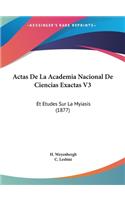 Actas de la Academia Nacional de Ciencias Exactas V3
