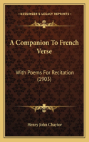 Companion To French Verse