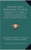History And Directory Of Yates County V1, Part 2