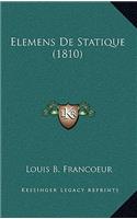 Elemens De Statique (1810)