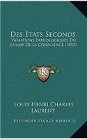 Des Etats Seconds