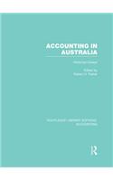 Accounting in Australia (RLE Accounting)