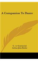 Companion To Dante