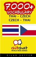 7000+ Thai - Czech Czech - Thai Vocabulary