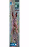 RSPB BRITISH WILDLIFE SLIM CALENDAR 2021