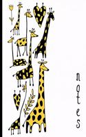 Notes, Giraffe Notebook