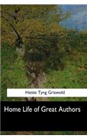 Home Life of Great Authors