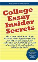 College Essay Insider Secrets