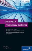 Official ABAP Programming Guidelines