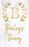Bailey's Diary