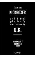Calendar 2020 for Kickboxers / Kickboxer