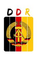 GDR Flag Notebook