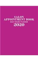 Salon Appointment Book 2020