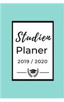 Studien Planer 2019 / 2020: A5 Coole Geschenkidee PLANER zum Studium - Notizbuch für Studenten - Studienbeginn - Erstes Semester - Pruefung - Geburtstag - Terminkalender