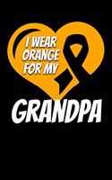 I Wear Orange For My Grandpa