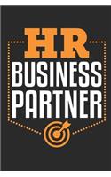 HR Business Partner: Human Resources Journal, Gift For Managers Or Directors, 150 page blank book for writing notes, college ruled