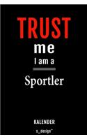 Kalender für Sportler: Immerwährender Kalender / 365 Tage Tagebuch / Journal [3 Tage pro Seite] für Notizen, Planung / Planungen / Planer, Erinnerungen, Sprüche