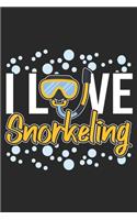 I Love Snorkeling