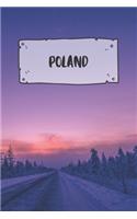Poland: Ruled Travel Diary Notebook or Journey Journal - Lined Trip Pocketbook for Men and Women with Lines