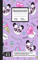 Primary Composition Notebook Handwriting Practice Paper