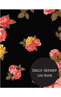 Daily Infant Log Book: Blank Column Infant Daily Log Book for Daycares, Pearhead Baby?s, Daily Log Sheet for Boys & Girls. To Track & Monitor Feed, Diaper changes, Medicat
