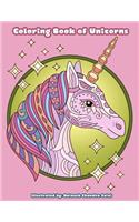 Coloring Book of Unicorns