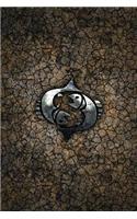 Monogram Pisces Journal: Blank Notebook Diary Log