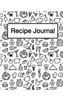 Recipe Journal: (Recipe Journal Vol. 21) Glossy And Soft Cover, (Size 8" x 10") Blank Cookbook To Write In, Paperback (Blank Cookbooks and Recipe Books), 100 Spacio