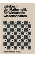 Lehrbuch Der Mathematik Für Wirtschaftswissenschaften