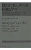 Paedagogische Schriften