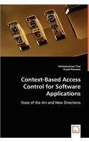 Context-Based Access Control for Software Applications
