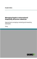 Managing People in International Hospitality &Tourism Industries