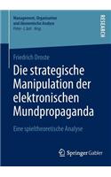 Die strategische Manipulation der elektronischen Mundpropaganda