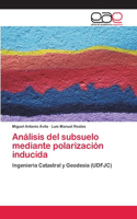 Análisis del subsuelo mediante polarización inducida