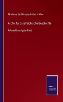 Archiv für österreichische Geschichte
