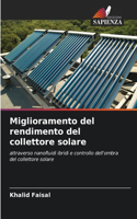 Miglioramento del rendimento del collettore solare