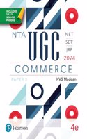 NTA UGC/NET/SET/JRF Commerce Paper 2 - 2024, | 2023 Fully solved paper | 4th Edition, Includes 2023 Solved Papers | Practice Questions