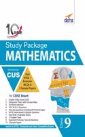 10 in One Study Package for CBSE Mathematics Class 9 with 3 Sample Papers