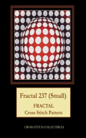 Fractal 237 (Small): Fractal Cross Stitch Pattern