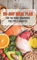 28-day Meal Plan For The Newly Diagnosed For Type 2 Diabetes: Diabetic Cookbook For Men