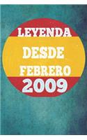 Leyenda Desde Febrero 2009