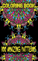 100 amazing patterns coloring book