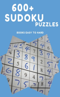 600+ sudoku puzzle books Easy to Hard: Sudoku puzzle book for adults