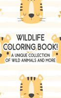 WildLife Coloring Book! A Unique Collection Of Wild Animals And More